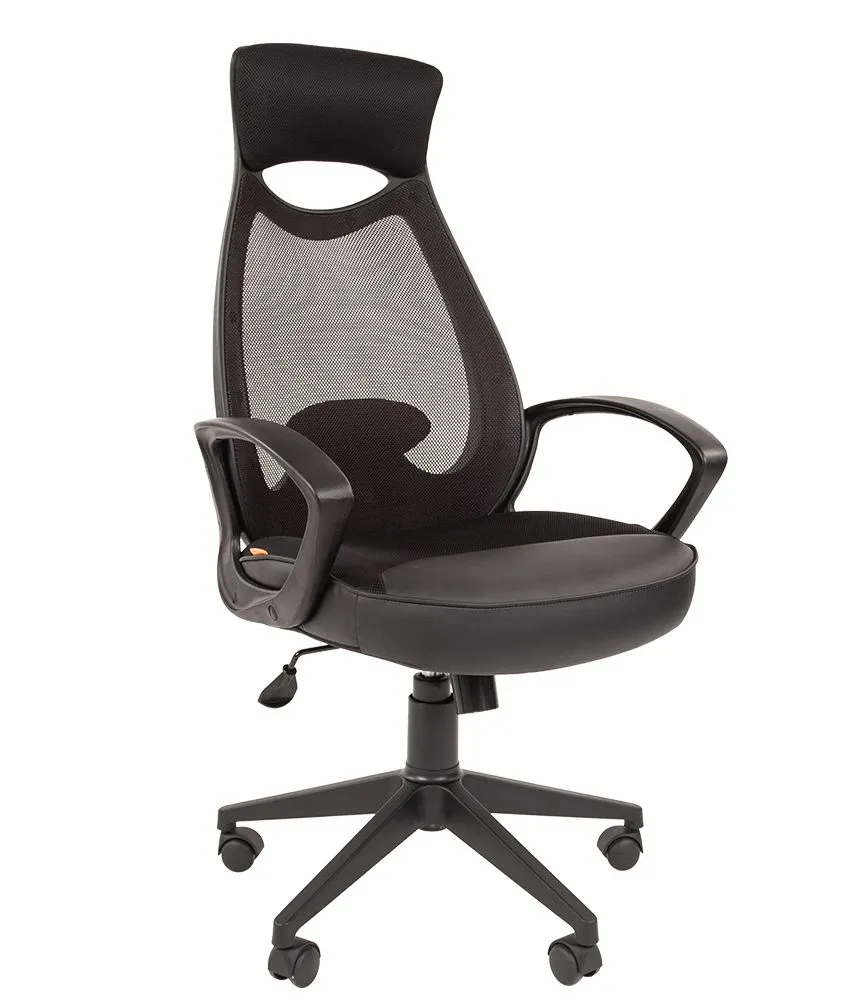 Кресло для руководителя TAIPIT 840 BLACK фото 4
