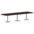 Конференц стол ПРГ-7 Орех Французский/Алюминий 3600х1200х750 фото 0