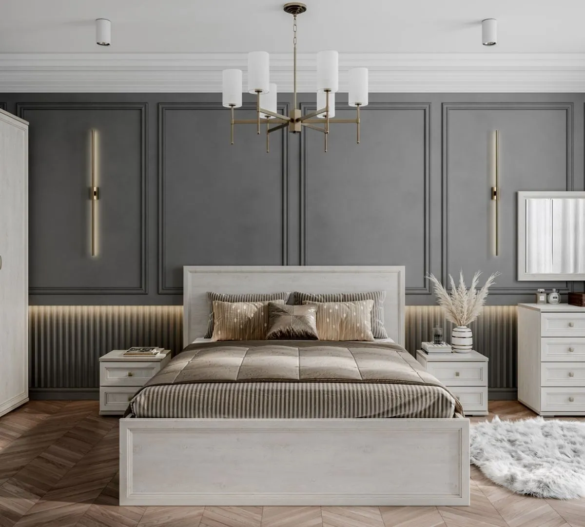 Спальни Серии Александрия 3 фото 0