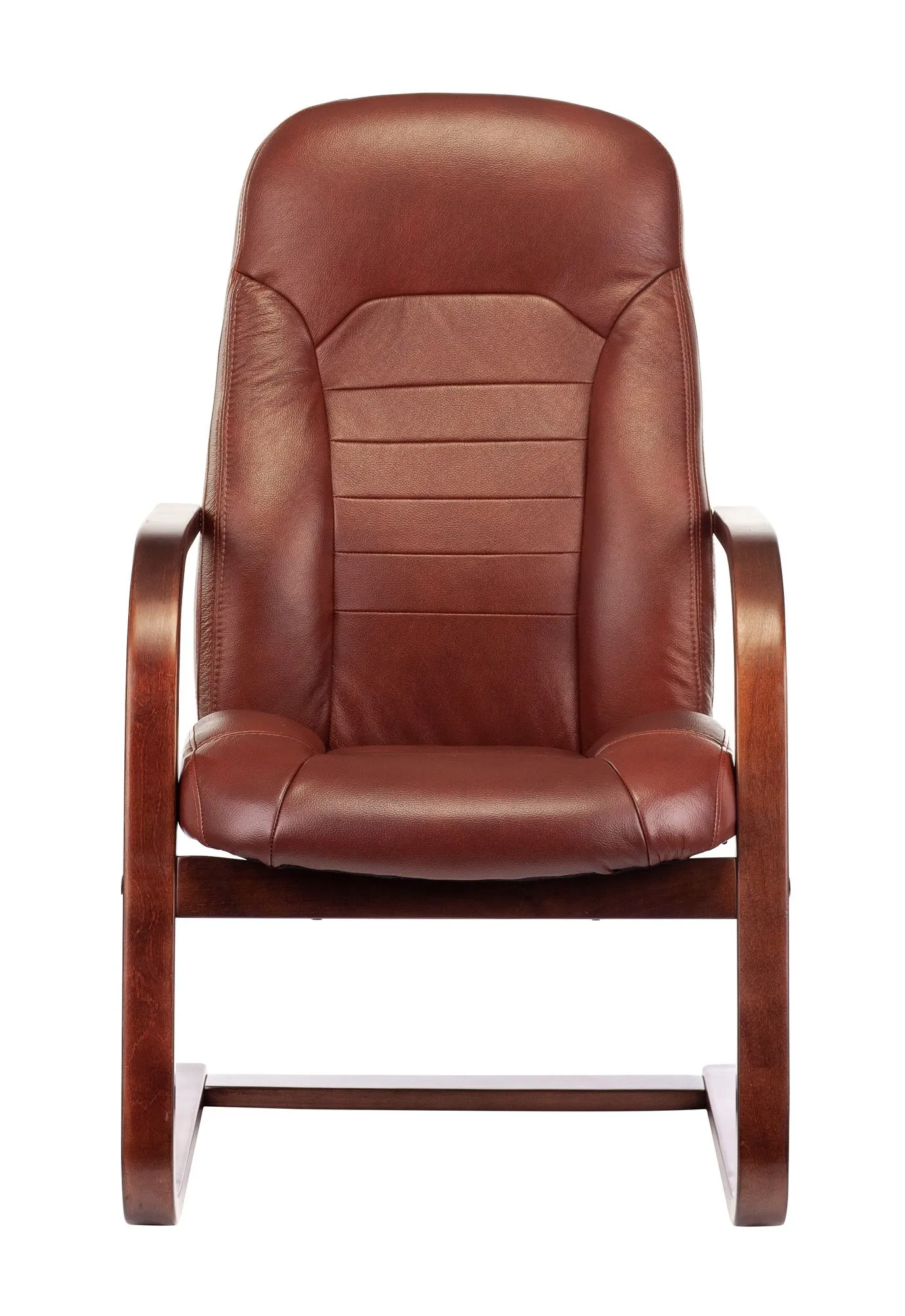 Кресло для посетителя Бюрократ T-9923WALNUT-AV фото 1