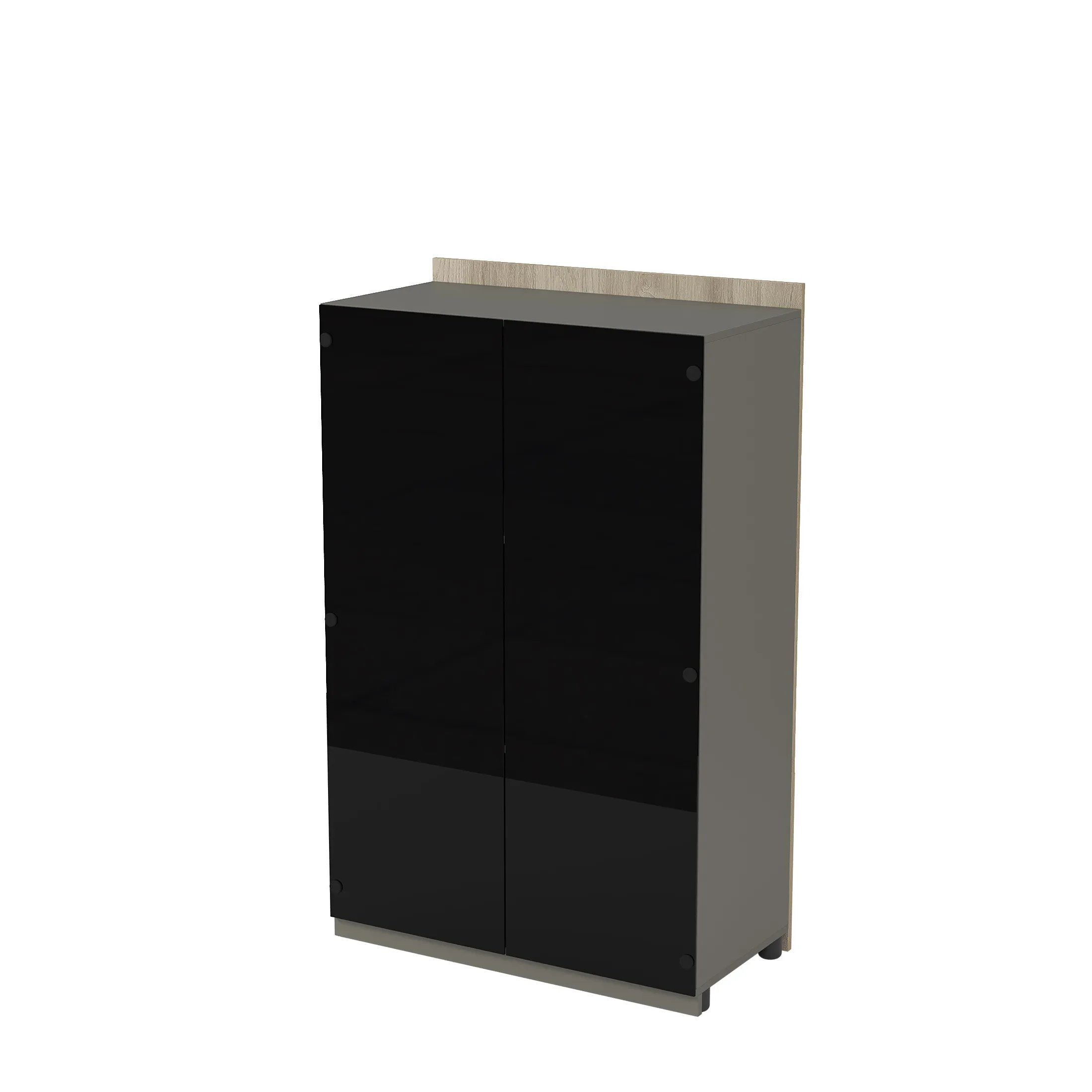 Средний модуль шкафа со стеклом Magnetic фото 0